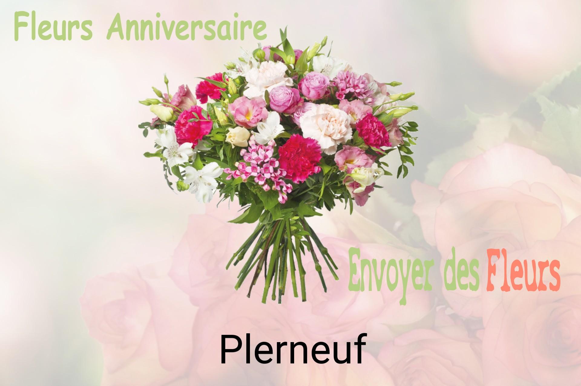 Bouquet de fleurs d’anniversaire livré à Plerneuf